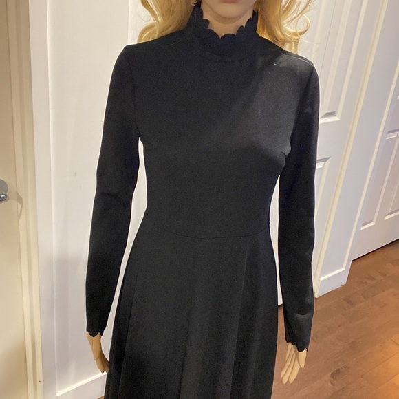 SHEIN - Black full length long sleeve stretchy dress Size S - Picture 2 of 15